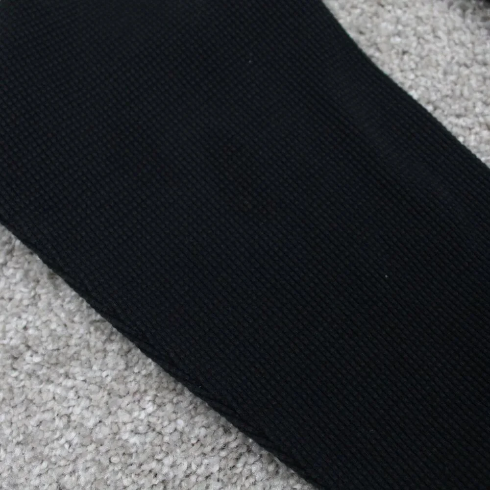 Rocawear Waffle Knit Shirt Adult 2XL XXL Black Long Sleeve Pullover‎ Crewneck